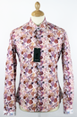 Pandalus 1 LIKE NO OTHER Mod Floral Aquatic Shirt