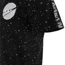 ALPHA INDUSTRIES NASA Starry Tape Retro Tee BLACK
