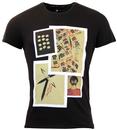 ANDY WARHOL Retro Indie Polaroid Print T-Shirt