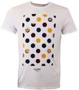 DNA Polka Dot BEN SHERMAN Retro Mod Spot T-Shirt 