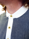 Love BARACUTA Mod Round Collar Micro Dot Polo