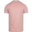 BEN SHERMAN Retro Mod Target T-Shirt (Pale Pink)