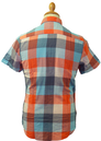 Bold Check BEN SHERMAN Retro Mod Laundered Shirt B