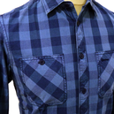 The Original BEN SHERMAN Indigo Dye Retro Shirt