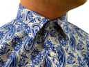 Tailored Paisley BEN SHERMAN Retro Mod Shirt (B)