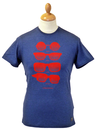 Retro Shades BEN SHERMAN Indie Mod Graphic T-Shirt