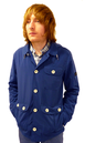 BEN SHERMAN Round Collar Hooded Casual Mod Parka S
