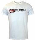 BEN SHERMAN Union Jack Retro Mod T-Shirt