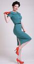 Rita TATYANA Retro 50s Vintage Pencil Dress (T)