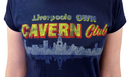 CAVERN CLUB Liverpool Skyline Retro Womens T-Shirt