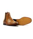 Watts H by HUDSON Chelsea Boots Tamper Calf Tan 