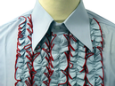 Ruche CHENASKI Retro Sixties Mod Tuxedo Shirt (G)