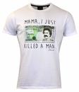 Mama I Killed A Man CHUNK Retro Queen T-Shirt