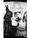 Selfie CHUNK Retro Star Wars Eiffel Tower Tee