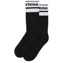 Dr Martens athletic logo cotton blend socks black/white