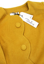 Florah DARLING Retro Vintage Scallop Button Coat
