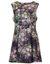 Sian DARLING Vintage Textured Floral Dress
