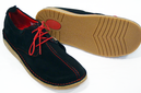 Dusty - Retro Sixties Mod Suede Centre Seam Shoes