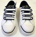 Dunlop Greenflash Velcro Mens Retro Trainers (N)