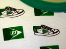 Foot DUNLOP Greenflash Mens Retro Indie T-Shirt
