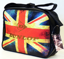 Union Jack DUNLOP Retro Indie Mod Shoulder Bag (B)