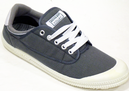 DUNLOP Volley Mens Retro Indie Canvas Trainers (G)
