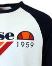 Dante ELLESSE Retro 70s Vintage T-Shirt 