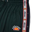 Prezza ELLESSE Retro 80s Popper Pants (Dark Green)