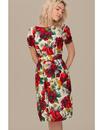 Maggie EMILY AND FIN Retro 50s Poppy Print Dress