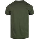 FRENCH CONNECTION Basic Slim Crew Neck Tee - Green