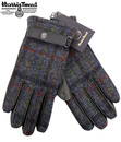 FAILSWORTH Harris Tweed & Leather Retro 70s Gloves