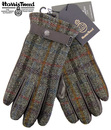 FAILSWORTH Harris Tweed & Leather Retro 70s Gloves