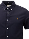Brewer FARAH Retro 60s Short Sleeve Oxford Shirt