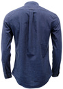 Steen FARAH Retro Mod Grandad Collar Oxford Shirt