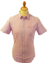 Milner FARAH VINTAGE Retro Candy Stripe Shirt (PD)