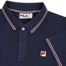 Matcho 4 FILA VINTAGE Retro 80s Pique Polo Shirt P