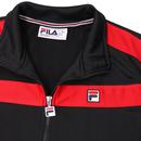 Renzo FILA VINTAGE Panel Track Jacket RED/BLACK