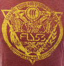 Bobcat FLY53 Retro Fifties Indie Logo Ringer Tee O