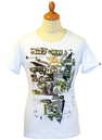 Trust No One FLY53 Retro Indie Collage Print Tee