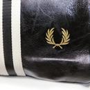 FRED PERRY Retro Classic Barrel Bag - Black