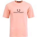 FRED PERRY Women's Retro Embroidered Logo T-Shirt