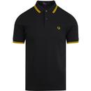 FRED PERRY M3600 Mod Twin Tipped Polo Shirt B/Y