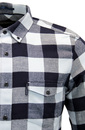 FRENCH CONNECTION Pop Flannel Check Retro Shirt
