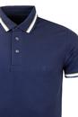 FRENCH CONNECTION Retro Indie Tipped Tennis Polo