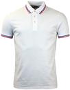 FRENCH CONNECTION Retro Indie Tipped Tennis Polo