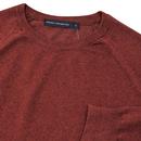 FRENCH CONNECTION Crew Neck Jumper Raspberry