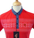 Porthmadog GABICCI VINTAGE Fair Isle Print Polo R