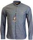Wyman GABICCI VINTAGE Retro Mod Bar Collar Shirt C