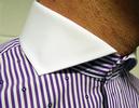 'Lloyd' GIBSON LONDON Dobby Stripe Mens Mod Shirt 