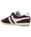 GOLA Bullet Womens Retro Suede Trainers BURGUNDY